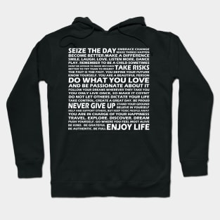 Do what you love - Life manifesto Hoodie